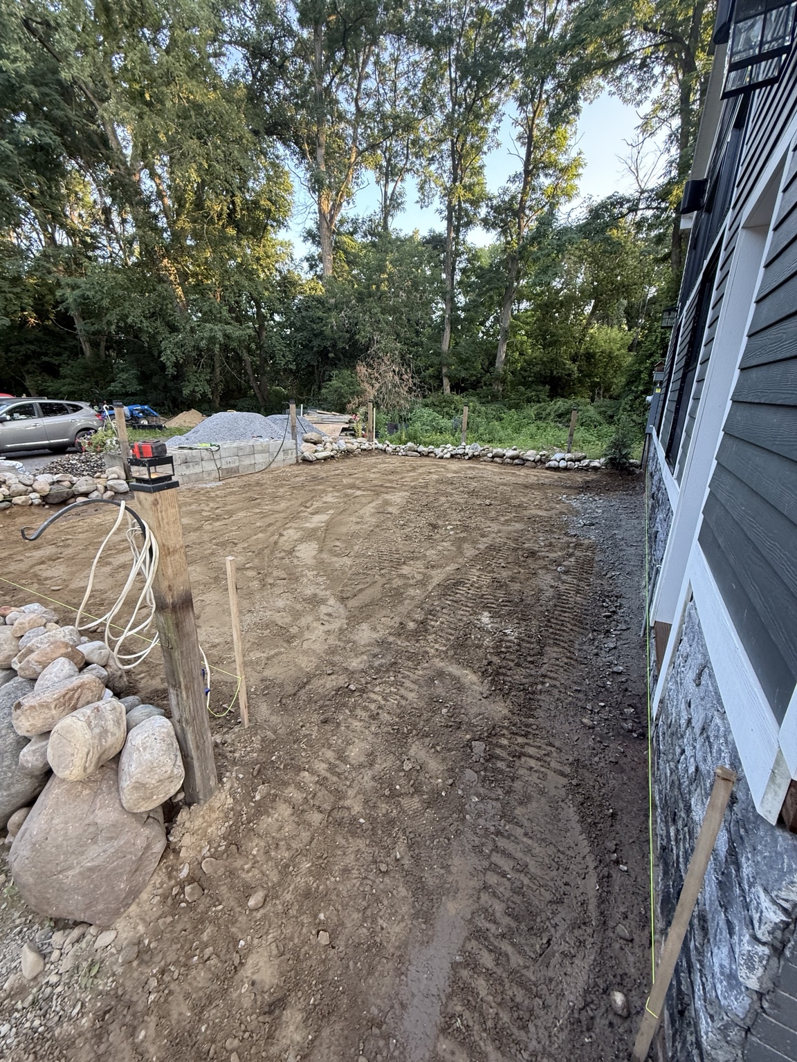 Finished patio from another angle